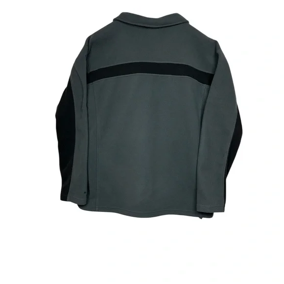 The North Face Fleece Full Zip XL Gray and Black. - Picture 2 of 10